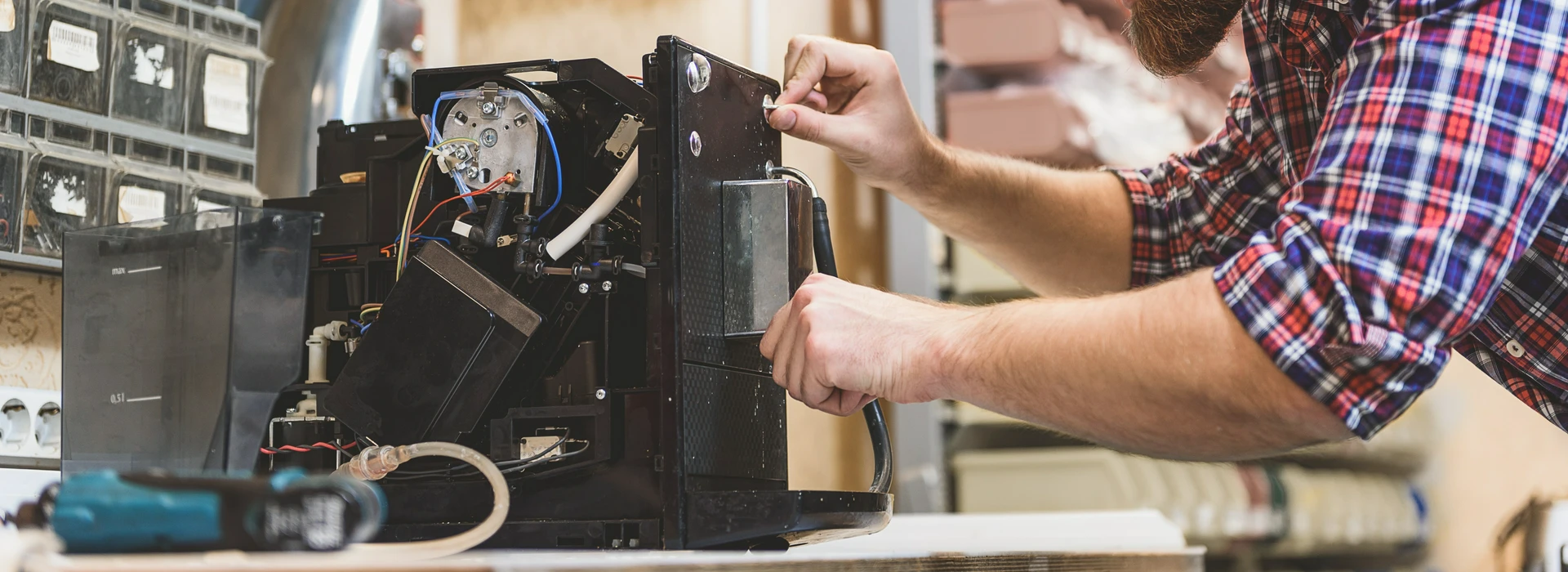 Serwis ekspresu do kawy